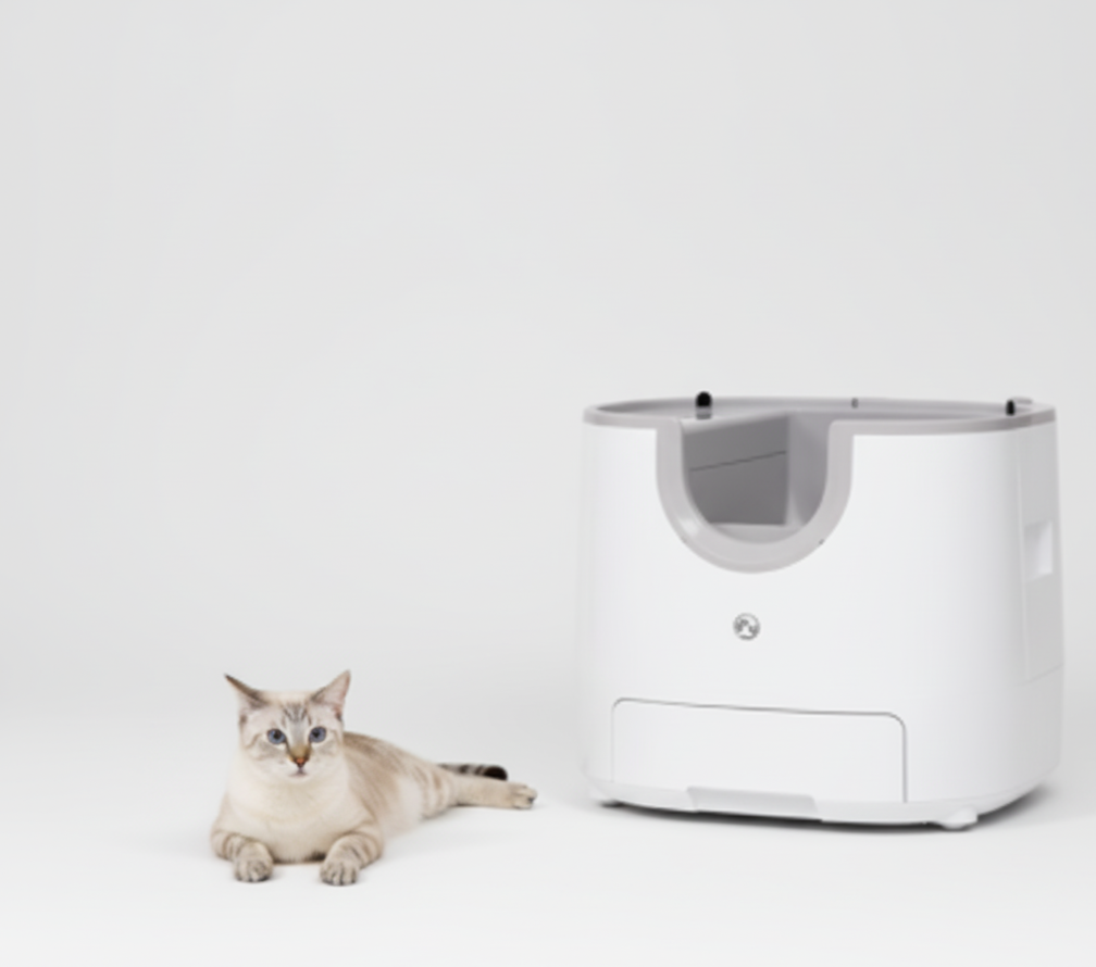 Litière autonettoyante pour chat