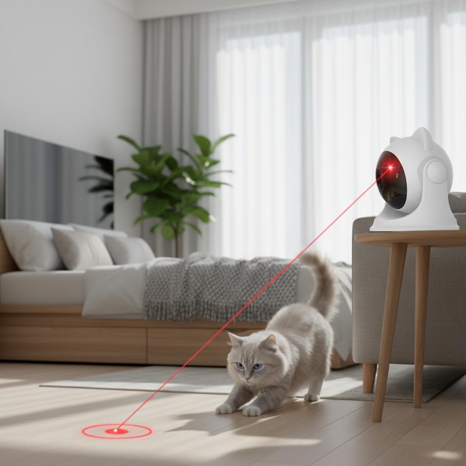 Jouet laser automatique pour chat P32