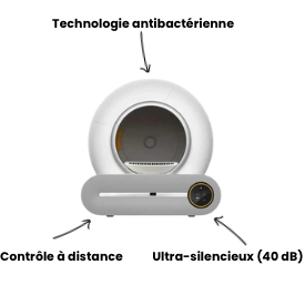 Litière autonettoyante