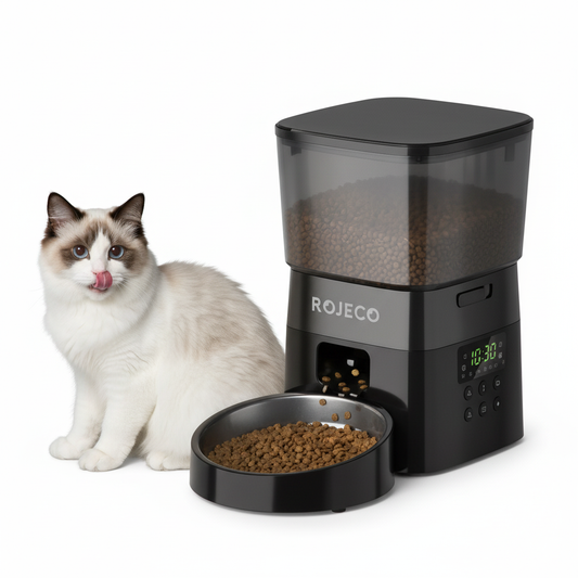 Distributeur automatique de croquettes pour chat ROJECO