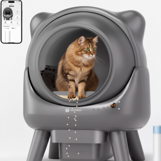 Litière autonettoyante pour chat